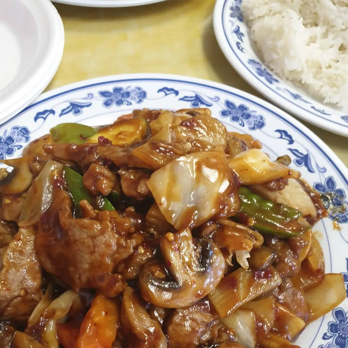 魚香雞或肉 c19 chicken or pork w garlic sauce